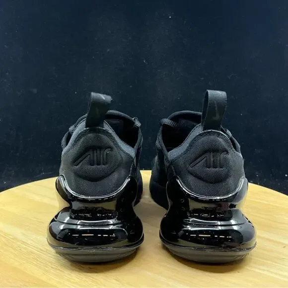 Nike Air Max 270 Triple Black Men's Sneakers Size 14 Black AH8050-005 NEW - Picture 6 of 9